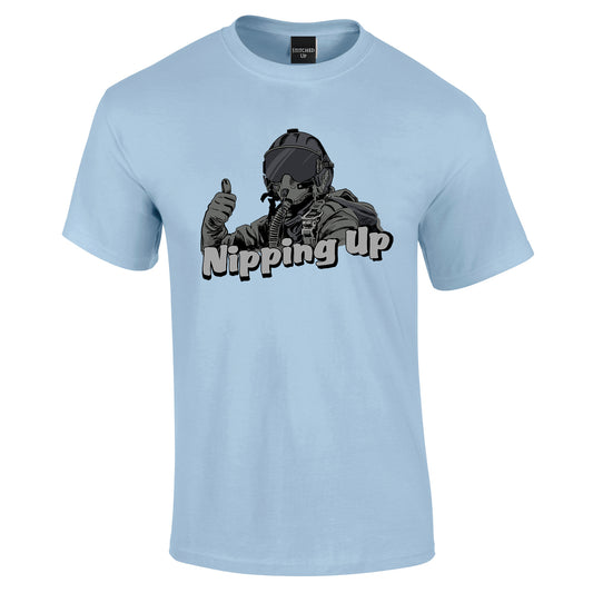 Nipping Up Fighter Pilot T-Shirt