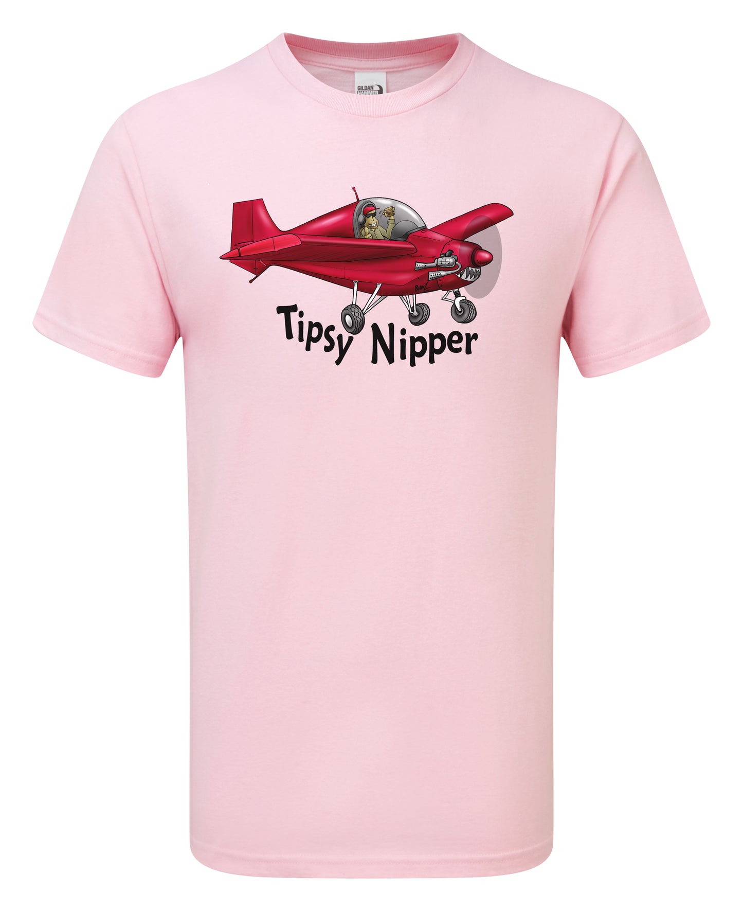 Tipsy Nipper Cartoon T-Shirt