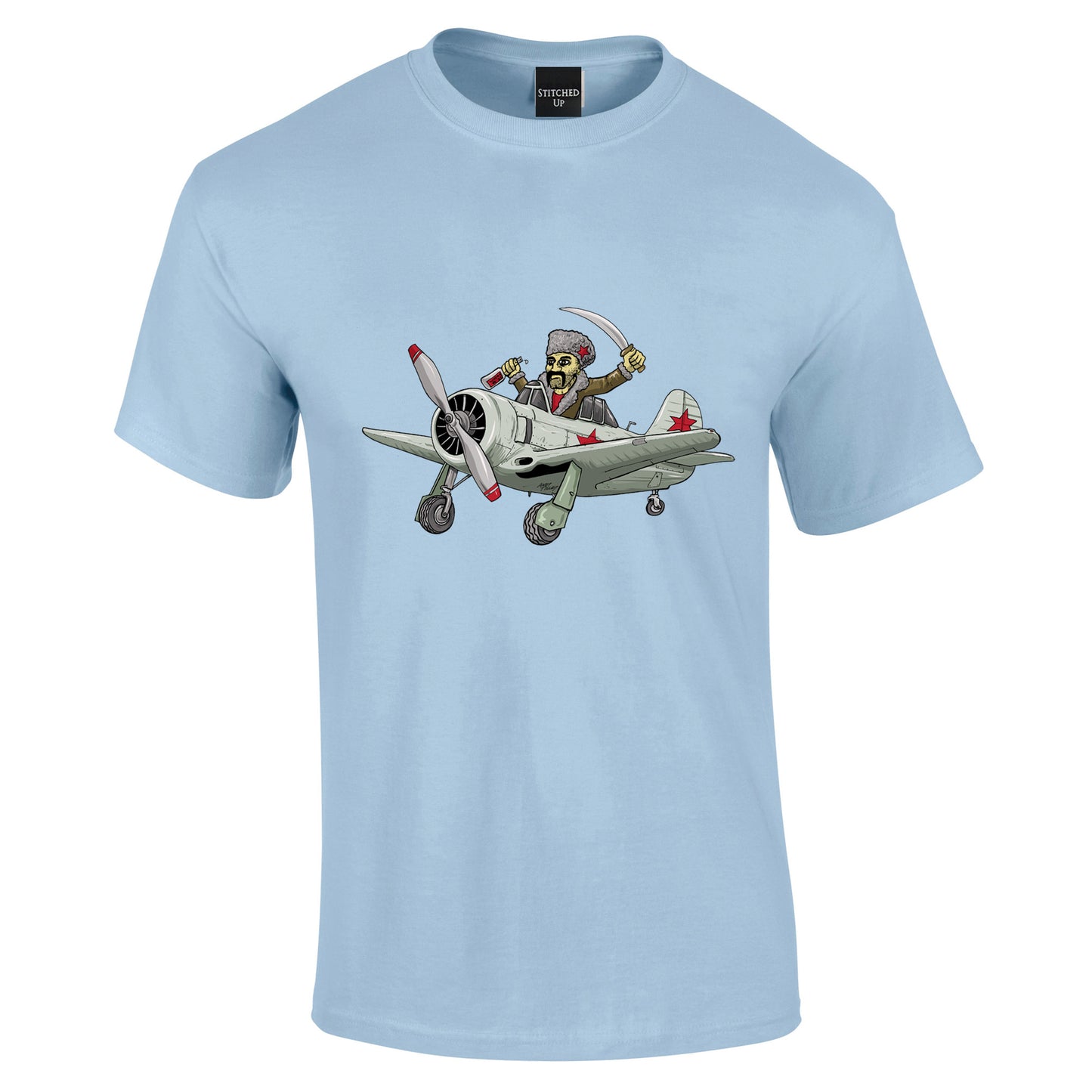 Yak Cossack Cartoon T-Shirt