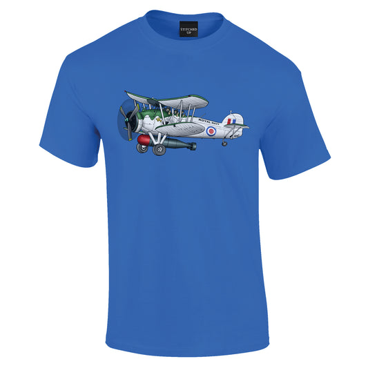 Vintage Swordfish Cartoon T-Shirt