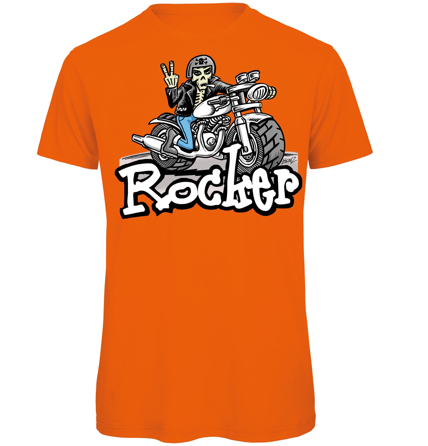 Biker Rocker T-Shirt - Scattee